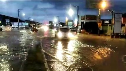 Imagens mostram alagamentos da região de Rio Tavares