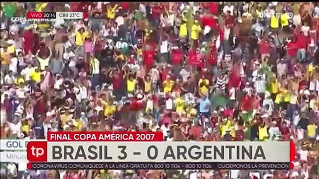 Copa América 2007: Brasil celebró doble: venció a Argentina y fue campeón