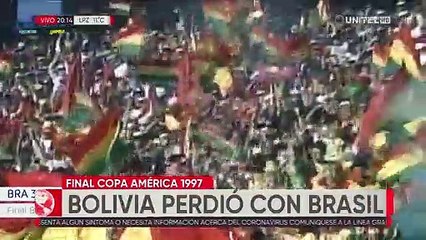 Copa América 1997: Bolivia perdió la final ante Brasil en el Hernando Siles