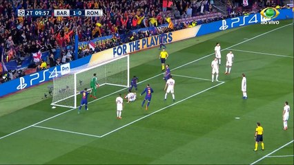 Barcelona 4 x 1 Roma (Liga dos Campeões da UEFA 2017/2018)