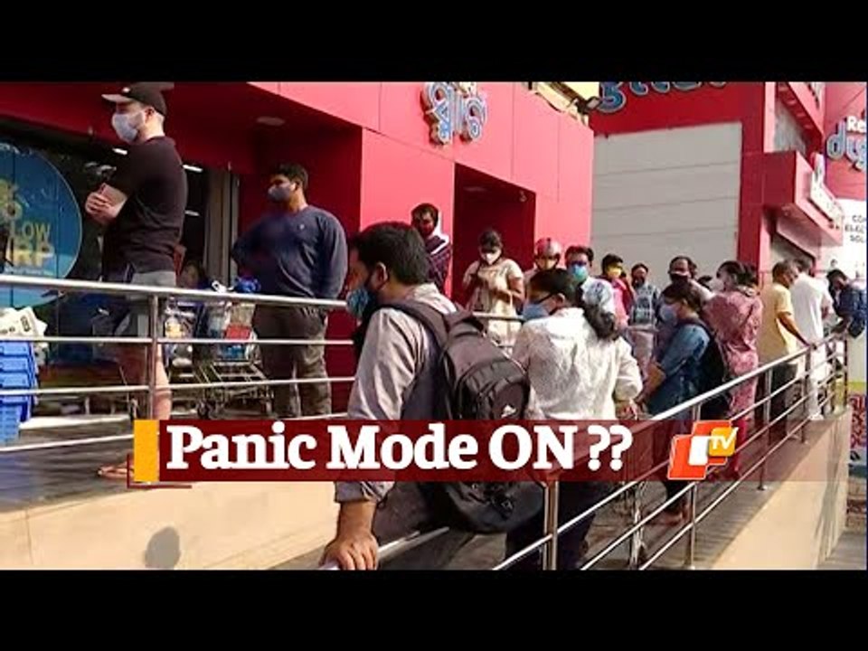 14-Day Odisha Lockdown: Mad Rush For Grocery In Bhubaneswar | OTV News