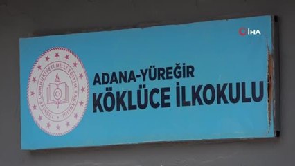 Okul müdiresi, atandığı harabe köy okulunu çiçek gibi yaptı