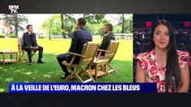 Le plus de 22h Max: Macron chez les Bleus à la veille de l'Euro - 10/06