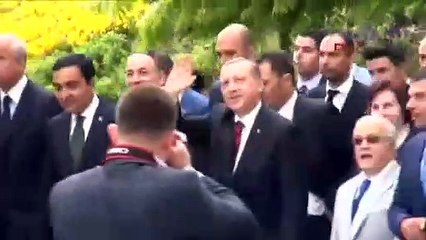 Erdoğan'ın korumalarını harekete geçiren olay!