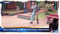 Escuelas de Jardín América alzan su voz contra el trabajo infantil