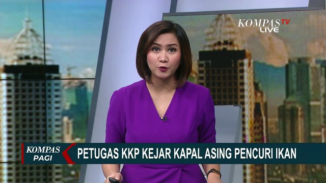 Detik-detik Petugas KKP Tangkap Belasan Kapal Asing Pencuri Ikan di Perairan Natuna