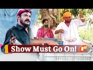 Jatra Artiste Dama Panda Sells Grocery To Sustain During #Covid19 Pandemic | OTV News