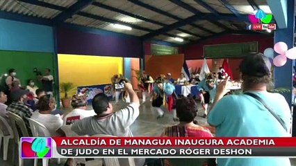 Alcaldía de Managua inaugura Academia de Judo en el Mercado Róger Deshon