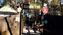 Full Tour of Alapaha Trail at Wild Adventures Theme Park (Valdosta, GA) - Travel VLOG Video & Review