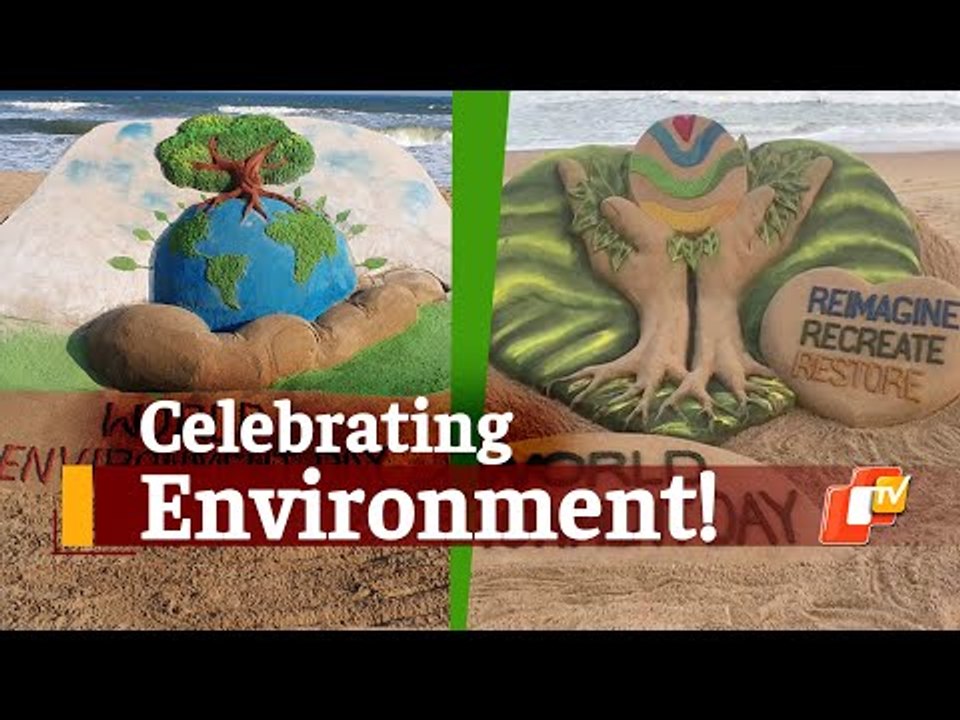 Sand Artists Sudarshan Pattnaik & Manas Sahoo Celebrate The Environment Through Art | OTV News