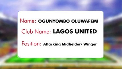 Ogunyombo :Oluwafemi samso(99)SMDF-AMDF-NIGERIAN NATIONAL U20