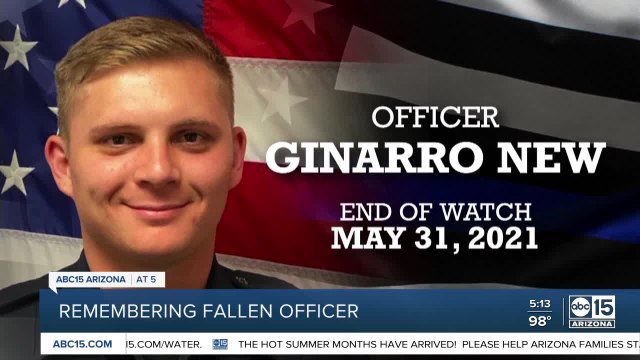Community gathers to remember fallen Phoenix Police Officer Ginarro New