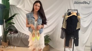 Let's try on my closet before throwing away the esoteric clothes! ㅋㅋ/fashionhaul,lookbook