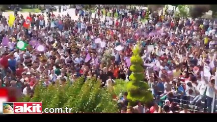 HDP mitingine polisten sert müdahale