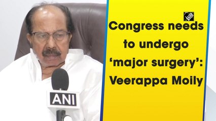 下载视频: Congress needs to undergo ‘major surgery’: Veerappa Moily