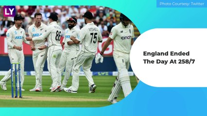 ENG vs NZ 2nd Test 2021 Day 1 Stat Highlights: Rory Burns, Dan Lawrence Score Fifties
