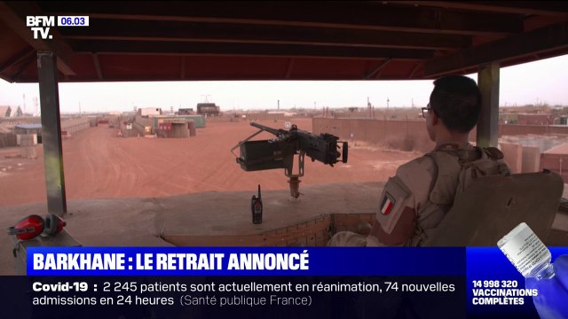 Emmanuel Macron a annoncé la fin de l'opération Barkhane au Mali