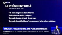 Macron giflé: Damien Tarel condamné à quatre mois de prison ferme, une peine exemplaire