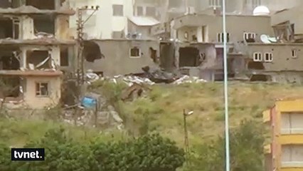 Tank ve kobra teröristleri böyle imha etti!