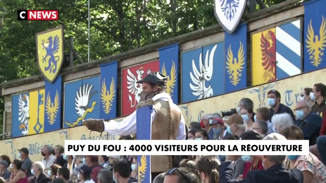 Puy du Fou : 4000 visiteurs pour la réouverture