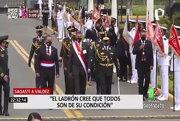 Francisco Sagasti cuestiona a Luis Valdez y rechaza "expresiones indignas" contra un Jefe de Estado