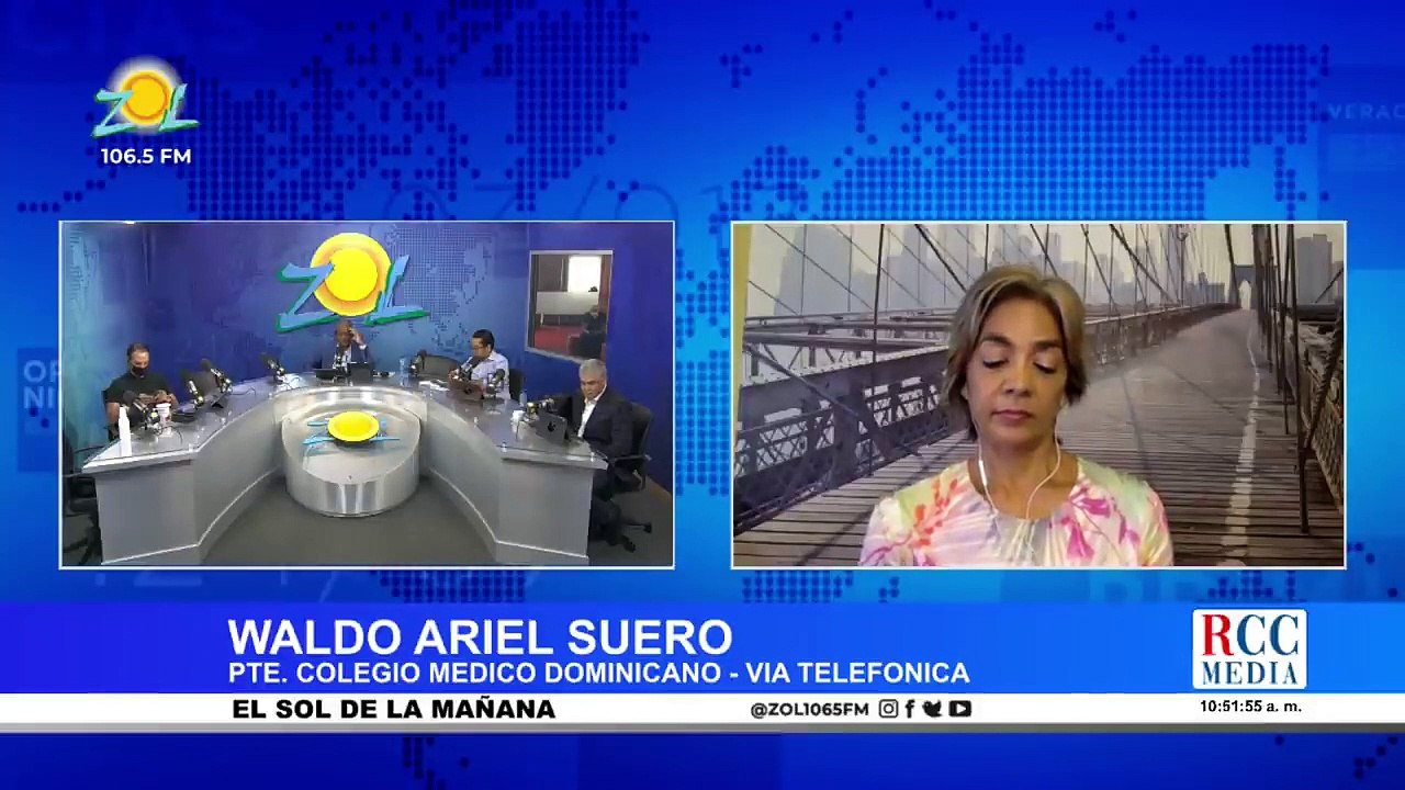 Waldo Ariel Suero: "Médicos van a renunciar en masa a una de las ARS y no descarta un paro nacional"