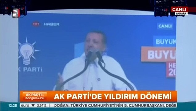 AK Parti kongresinde salonu coşturan klip!