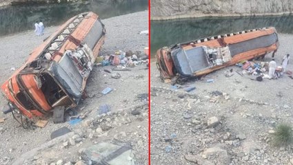 Tren kazasıyla sarsılan Pakistan'dan bir kahreden haber daha! Otobüsün devrilmesi sonucu 19 kişi öldü, 50 kişi yaralandı