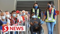 Malaysia Airlines crew among volunteers at mega vaccination centre