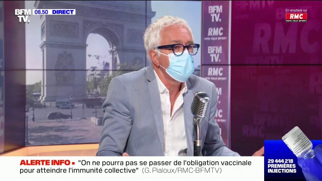 Pr Gilles Pialoux: On ne pourra pas se passer d'une obligation vaccinale pour atteindre l'immunité collective