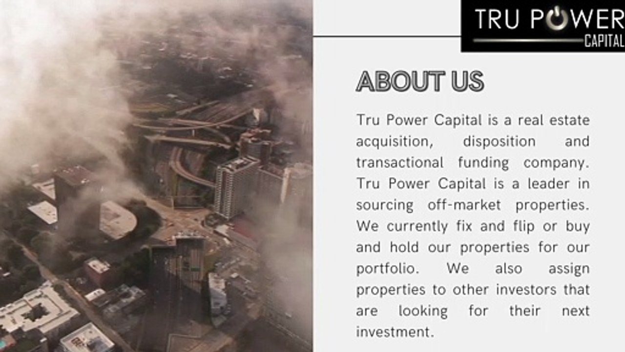 Best Transactional Funding Company - Tru Power Capital