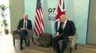 Joe Biden says that both he and Boris Johnson 'married above their station' as pair hold bilateral meeting
