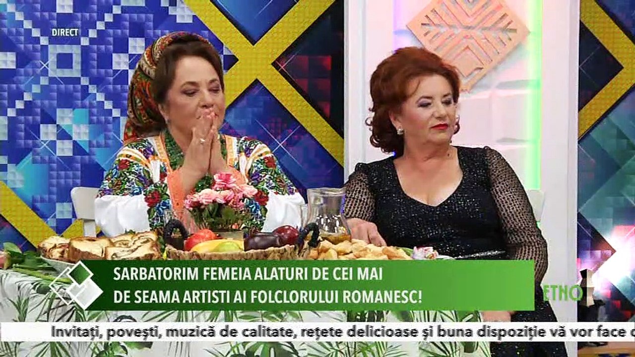 Geta Postolache - As vrea sa cant in asta seara (Ramasag pe folclor - ETNO TV - 08.03.2021)