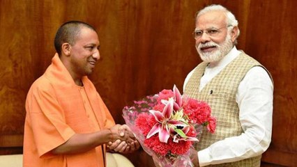 Download Video: CM Yogi meets PM Modi, will also meet JP Nadda this evening