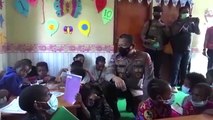 Wakapolda Papua Kunjungi Taman Baca Pi Ajar