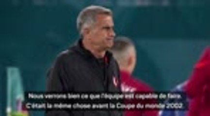 Turquie - Güneş : "Nous pouvons faire comme lors du Mondial 2002"