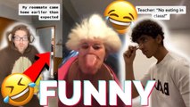 THE DEMON UNDER MY BED LAUGHED HARD ON THESE TIK TOKS  - Funny TikTok 4# - TikTok Compilation 2020