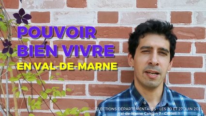 Xavier Chemla, candidat France Insoumise aux Elections Départementales 2021