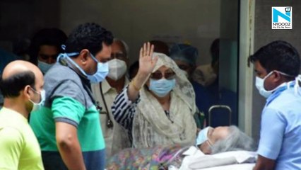 Legendary actor Dilip Kumar discharged from hospital, wife Saira Banu takes him home