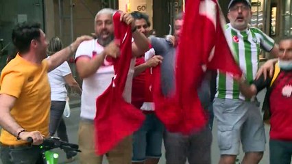 Euro de football: à Rome, les supporters sont prêts