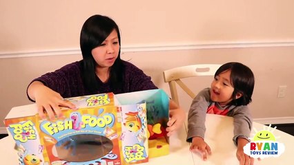 Let'S Go Fishing With Fish Food Game For Kids With Ryan Toysreview