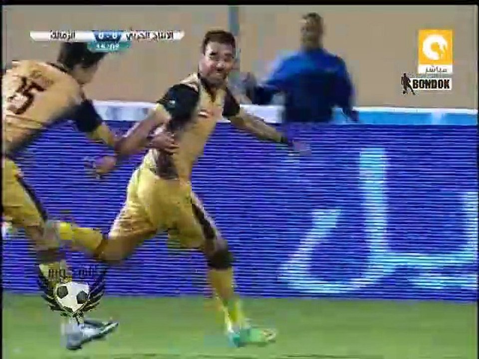 اهداف مباراة ( الانتاج الحربى 3-1 الزمالك ) الدورى المصرى