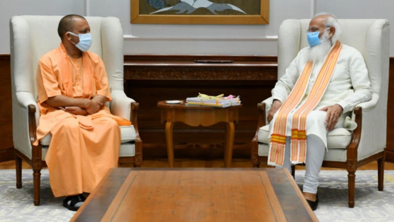 Modi-Yogi meeting over, Know what leaders discu...