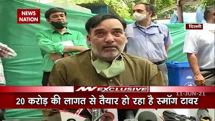 Smog tower in Connaught Place to be ready by August 15: Gopal Rai
