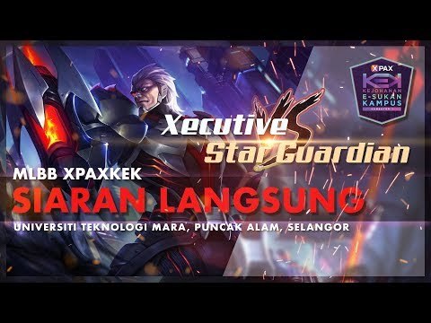 MLBB #XPAXKEK Final Zon Tengah - Xecutive | KPTM Bangi vs Star Guardian | IIUM
