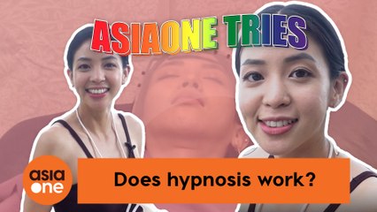 AsiaOne Tries: Hypnotising Amanda Chaang to ‘cure’ her deepest fear