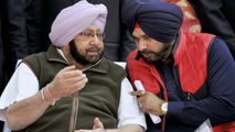 Sidhu VS Amarinder in Punjab posses challenge for Congress leadership