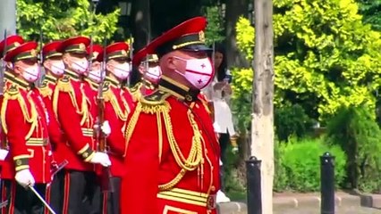 Tải video: TİFLİS - Gürcistan Cumhurbaşkanı Zurabişvili, Litvanya Cumhurbaşkanı Nauseda’yı resmi tören ile karşıladı