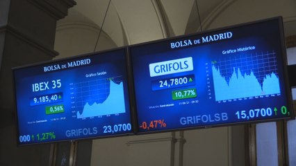 El Ibex 35 mantiene las ganancias e intenta alcanzar los 9.200
