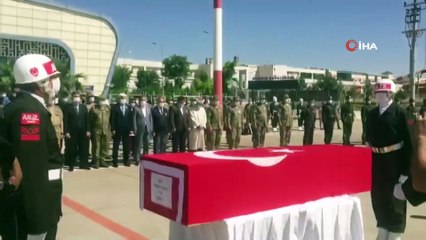 Silah kazasında şehit olan piyade er için Mardin’de tören düzenlendi